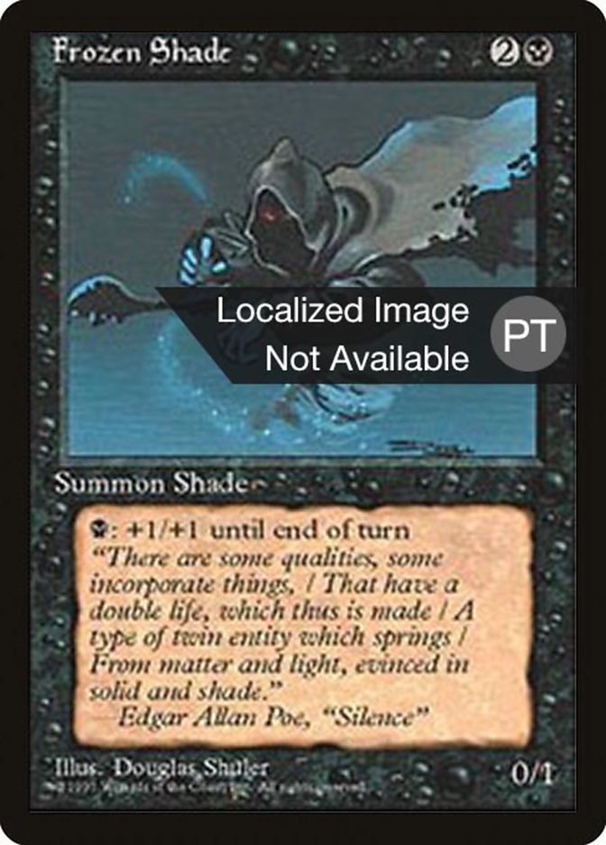 Frozen Shade [Fourth Edition (Foreign Black Border)] | Total Play