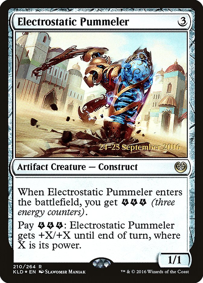 Electrostatic Pummeler [Kaladesh Prerelease Promos] | Total Play