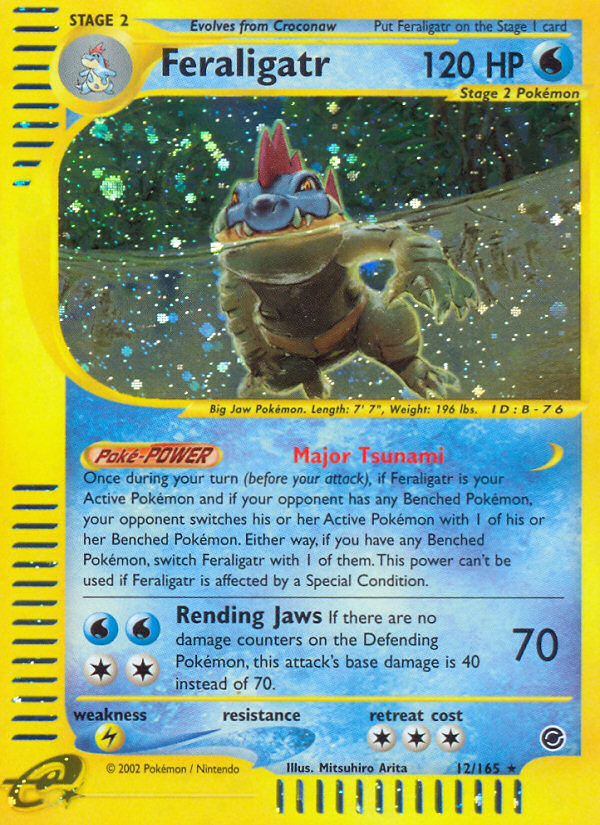 Feraligatr (12/165) [Expedition: Base Set] | Total Play