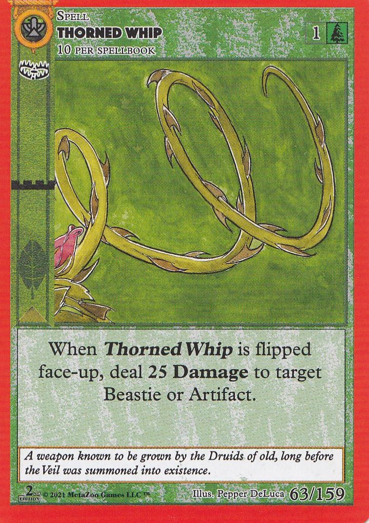 Thorned Whip [Cryptid Nation: Second Edition] | Total Play