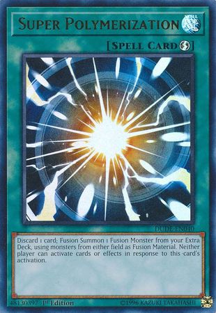 Super Polymerization [DUDE-EN040] Ultra Rare | Total Play