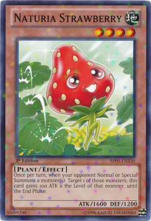 Naturia Strawberry [BP01-EN210] Starfoil Rare | Total Play