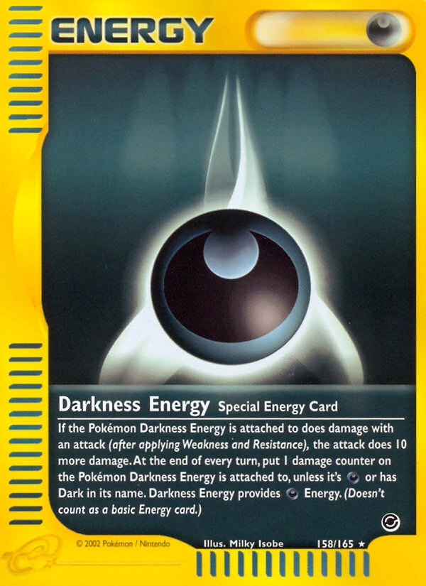 Darkness Energy (158/165) [Expedition: Base Set] | Total Play