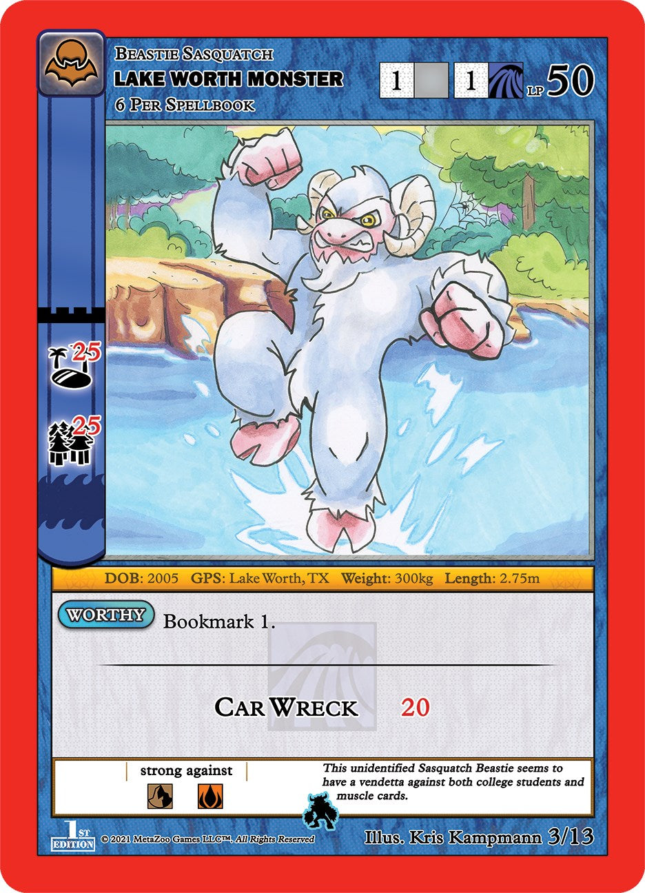 Lake Worth Monster (Chenoo) [Cryptid Nation: Nightfall First Edition Release Event Deck] | Total Play