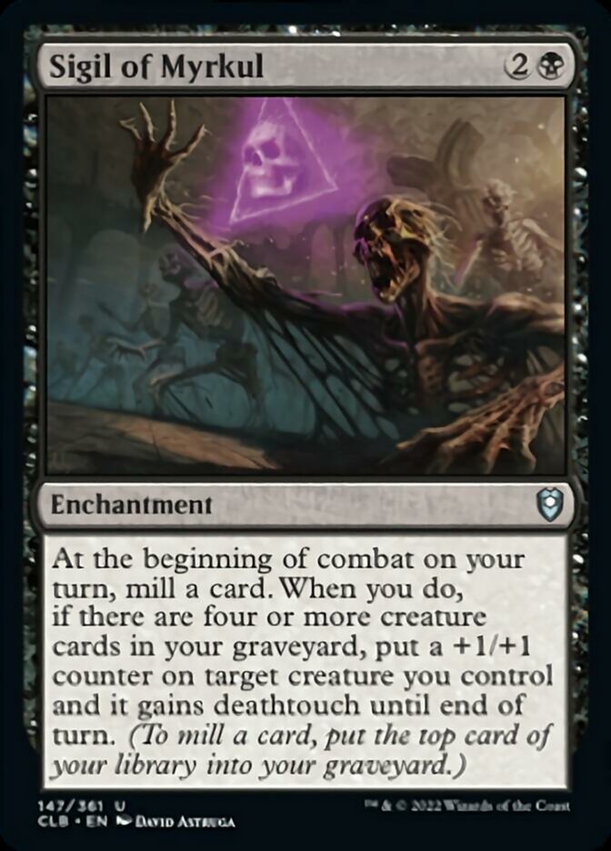 Sigil of Myrkul [Commander Legends: Battle for Baldur's Gate] | Total Play
