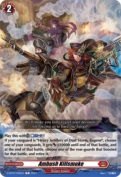 Ambush Killsmoke (D-BT03/068EN) [Advance of Intertwined Stars] | Total Play