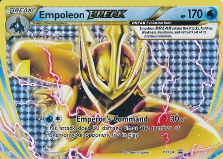 Empoleon BREAK (XY134) (Jumbo Card) [XY: Black Star Promos] | Total Play