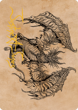 Ganax, Astral Hunter Art Card (Gold-Stamped Signature) [Commander Legends: Battle for Baldur's Gate Art Series] | Total Play
