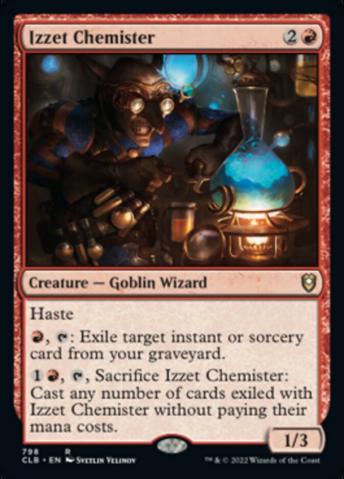 Izzet Chemister [Commander Legends: Battle for Baldur's Gate] | Total Play