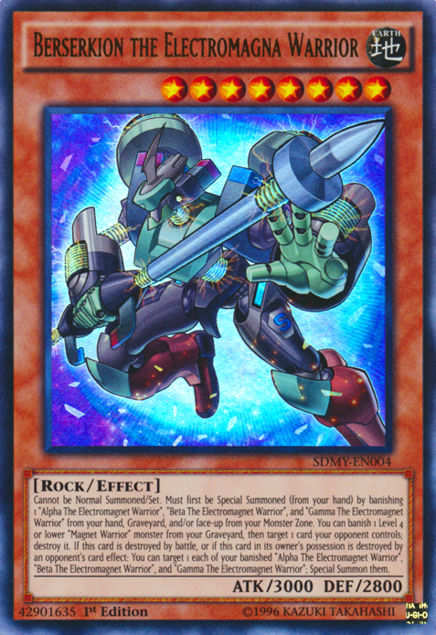 Berserkion the Electromagna Warrior [SDMY-EN004] Ultra Rare | Total Play