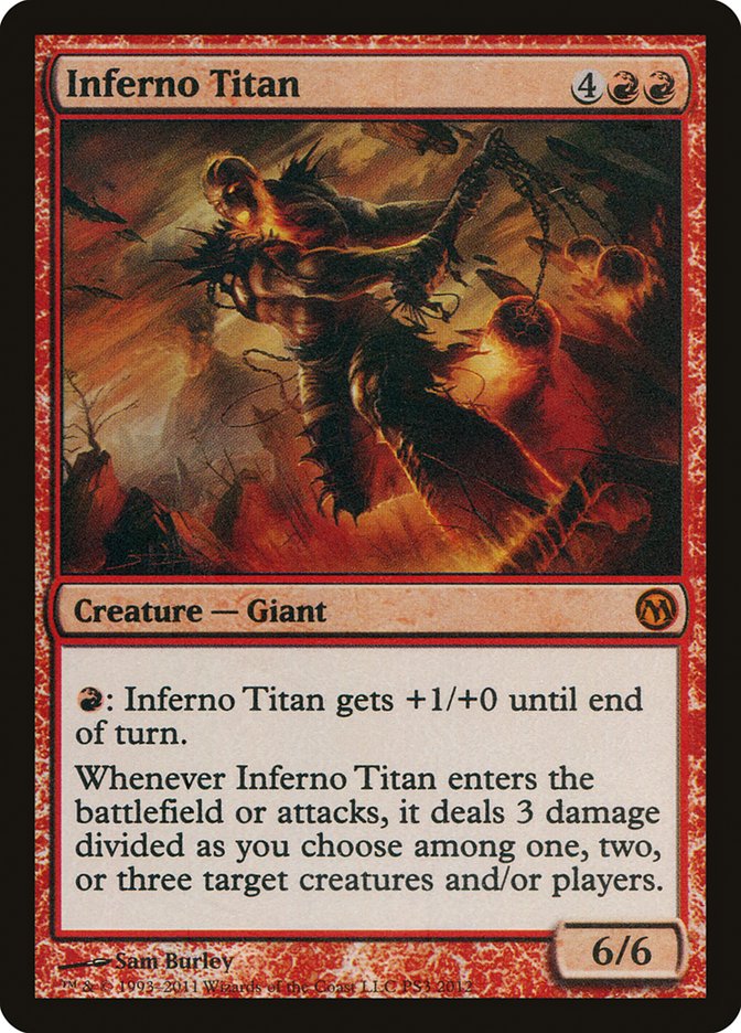 Inferno Titan (Duels of the Planeswalkers Promos) [Duels of the Planeswalkers Promos 2011] | Total Play