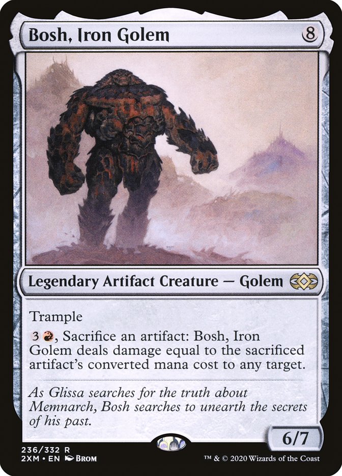 Bosh, Iron Golem [Double Masters] | Total Play