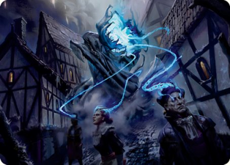 Dreamshackle Geist Art Card [Innistrad: Crimson Vow Art Series] | Total Play