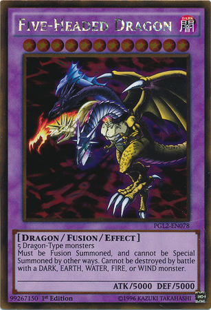 Five-Headed Dragon [PGL2-EN078] Gold Rare | Total Play