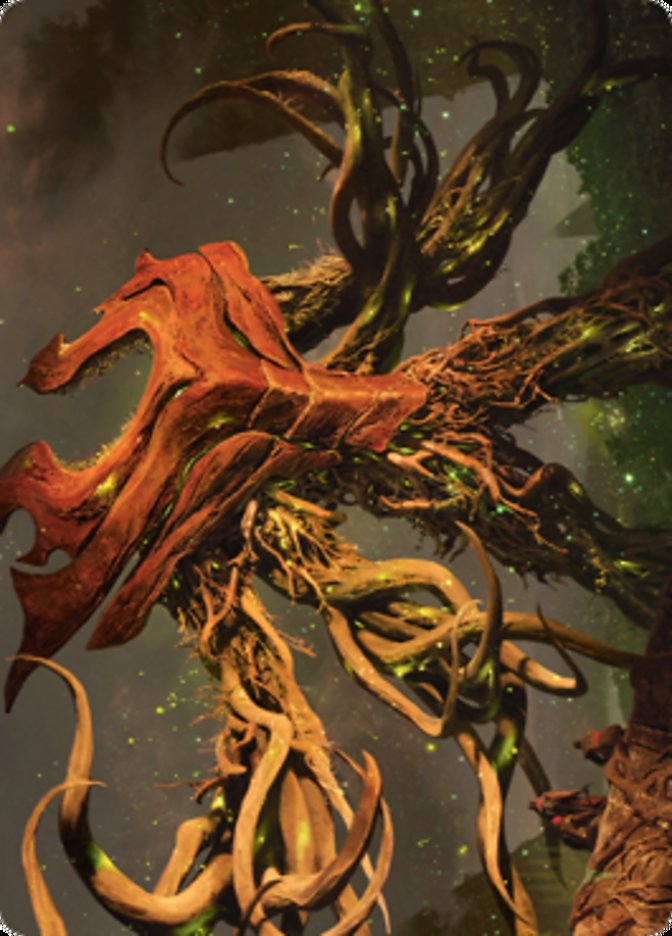 Ashaya, Soul of the Wild Art Card (Gold-Stamped Signature) [Zendikar Rising Art Series] | Total Play