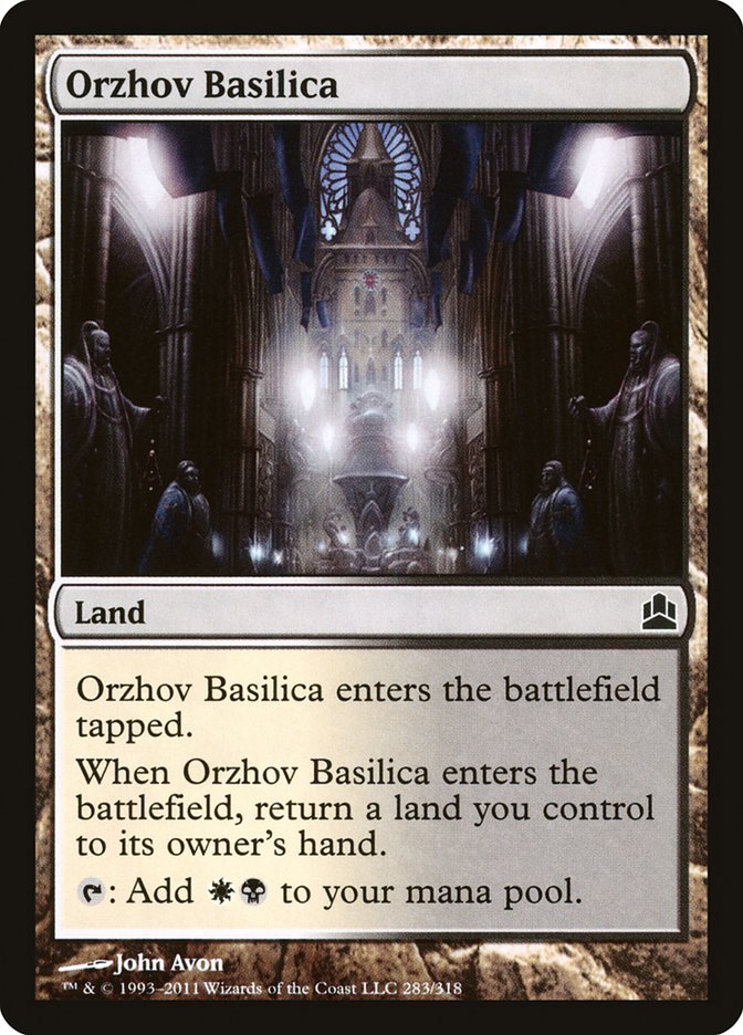 Orzhov Basilica [Commander 2011] | Total Play