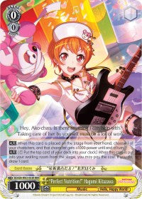 "Perfect Nutrition!" Hagumi Kitazawa (BD/EN-W03-003R RRR) [BanG Dream! Girls Band Party! MULTI LIVE] | Total Play