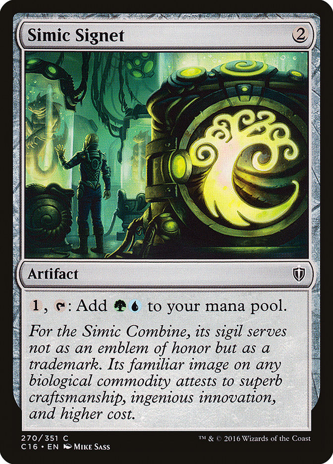 Simic Signet [Commander 2016] | Total Play