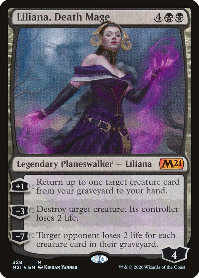 Liliana, Death Mage [Core Set 2021] | Total Play