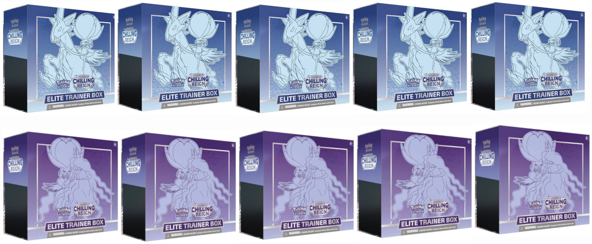 Sword & Shield: Chilling Reign - Elite Trainer Box Case | Total Play