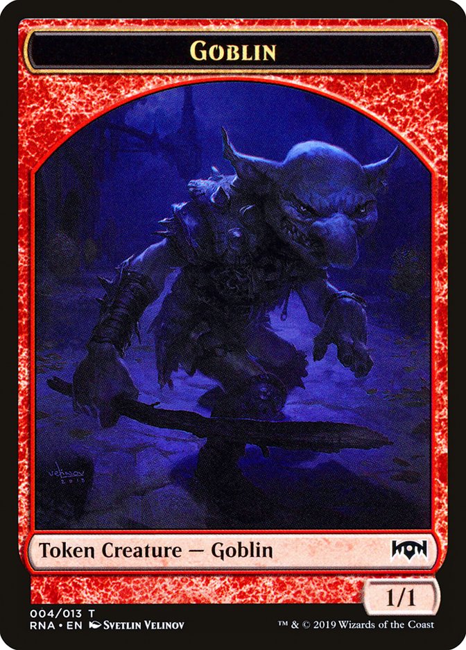 Goblin Token [Ravnica Allegiance Tokens] | Total Play