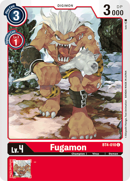 Fugamon [BT4-010] [Great Legend] | Total Play