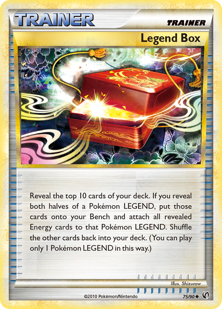 Legend Box (75/90) [HeartGold & SoulSilver: Undaunted] | Total Play