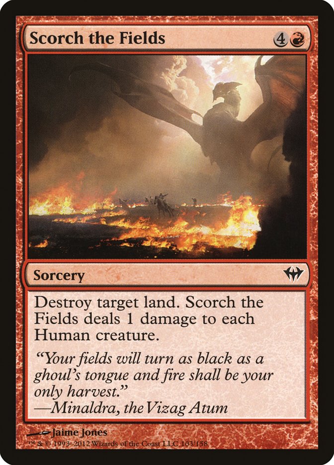 Scorch the Fields [Dark Ascension] | Total Play