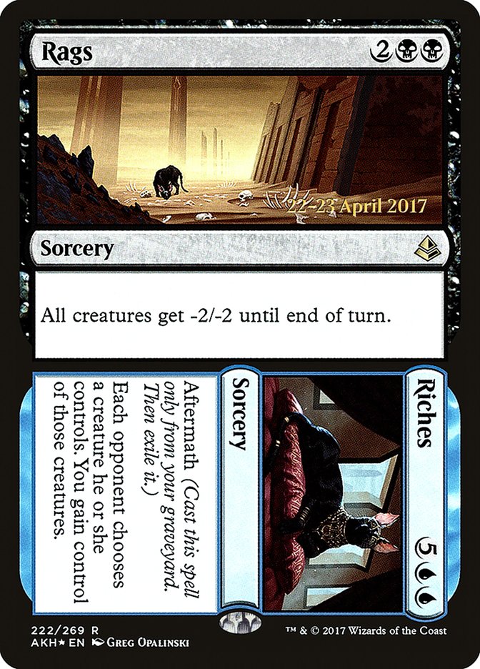 Rags // Riches [Amonkhet Prerelease Promos] | Total Play