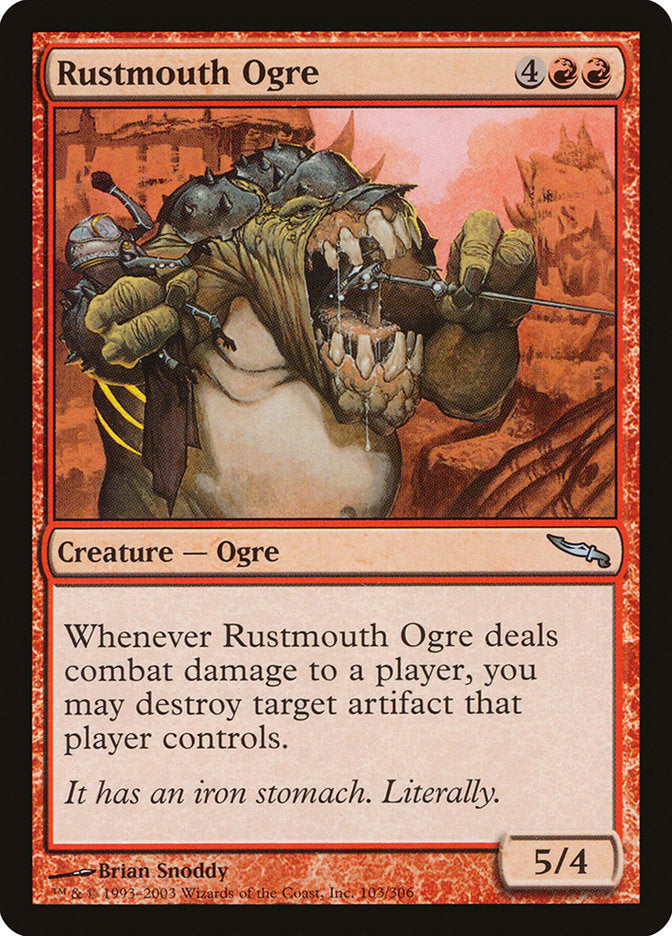 Rustmouth Ogre [Mirrodin] | Total Play
