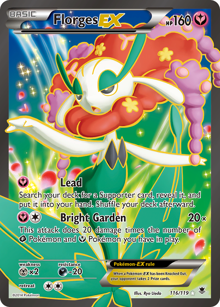 Florges EX (116/119) [XY: Phantom Forces] | Total Play