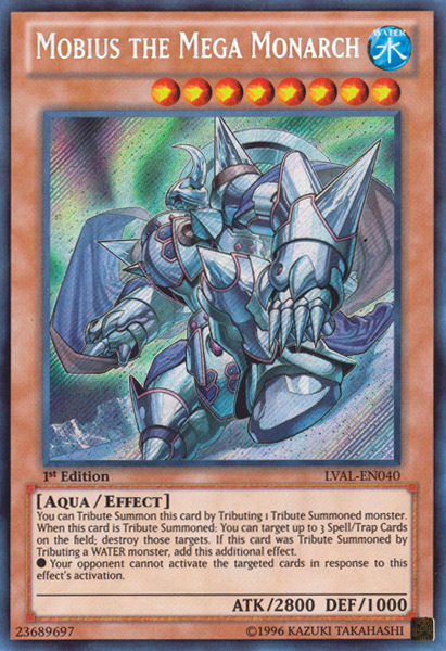 Mobius the Mega Monarch [LVAL-EN040] Secret Rare | Total Play