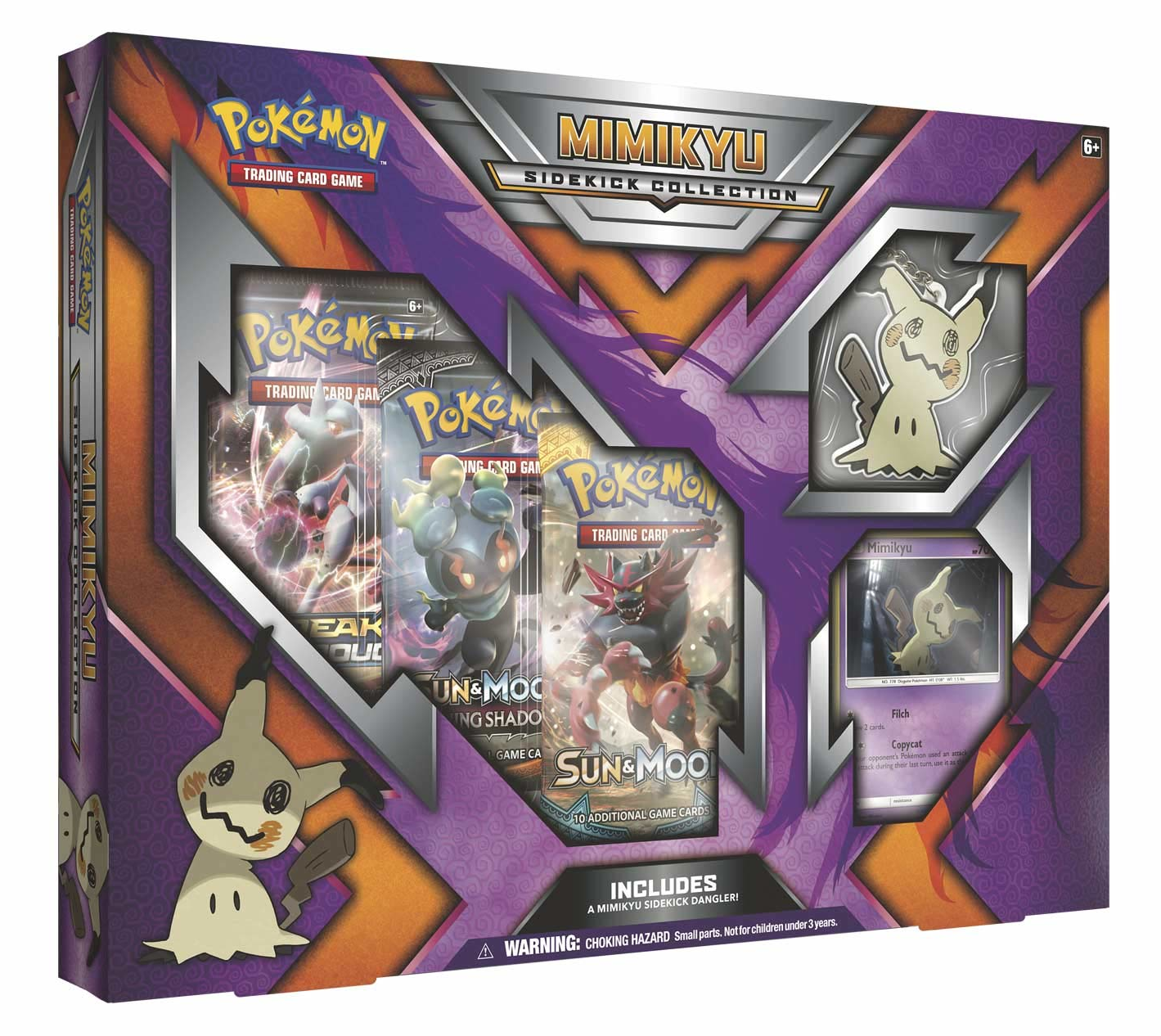 Sun & Moon: Crimson Invasion - Mimikyu Sidekick Collection | Total Play