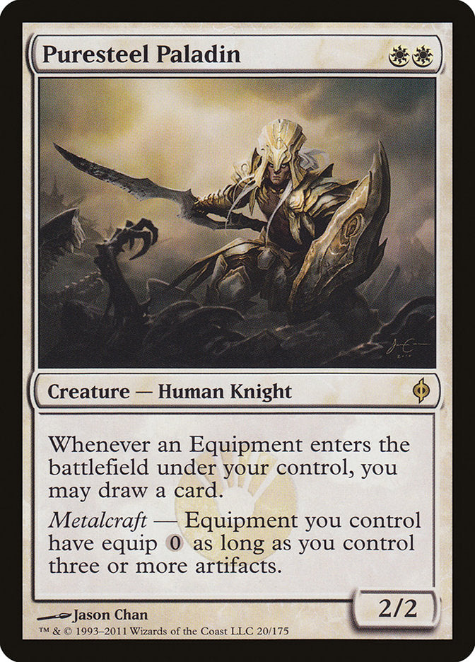 Puresteel Paladin [New Phyrexia] | Total Play