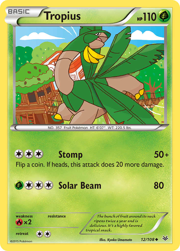 Tropius (12/108) [XY: Roaring Skies] | Total Play