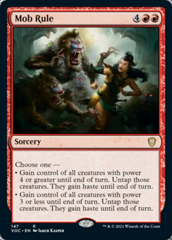 Mob Rule [Innistrad: Crimson Vow Commander] | Total Play