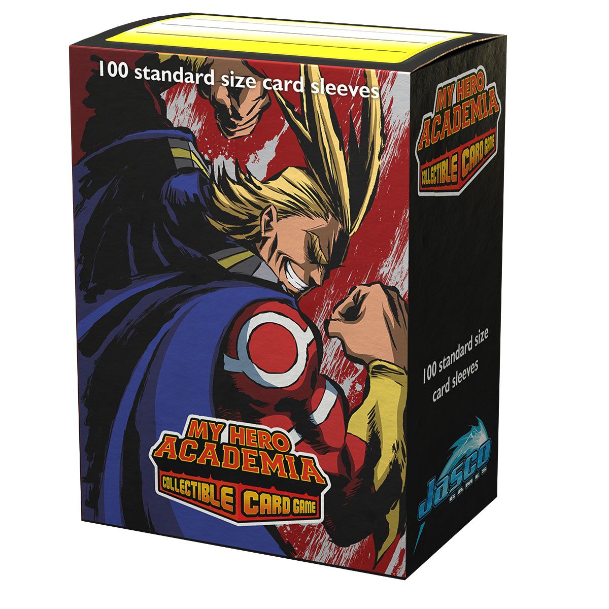 Dragon Shield: Standard 100ct Art Sleeves - My Hero Academia (All Might Flex) | Total Play