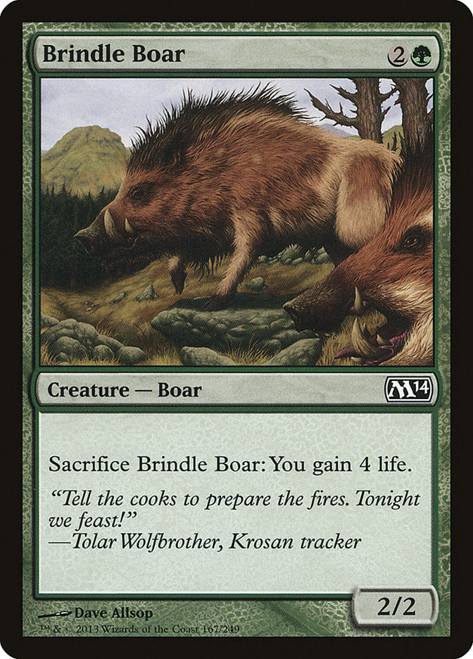 Brindle Boar [Magic 2014] | Total Play