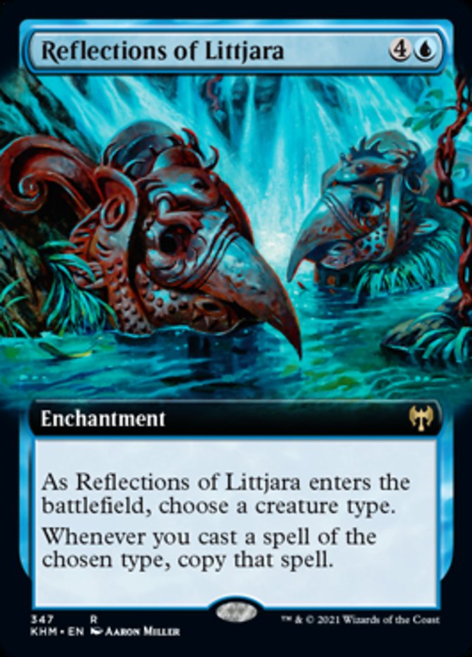 Reflections of Littjara (Extended Art) [Kaldheim] | Total Play