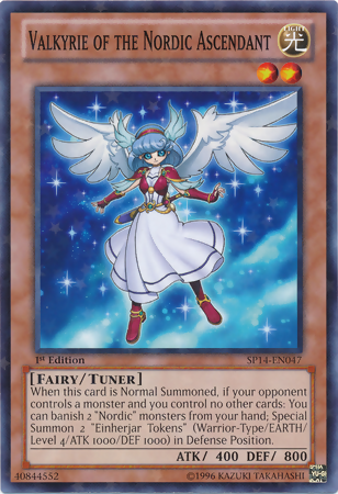 Valkyrie of the Nordic Ascendant [SP14-EN047] Starfoil Rare | Total Play