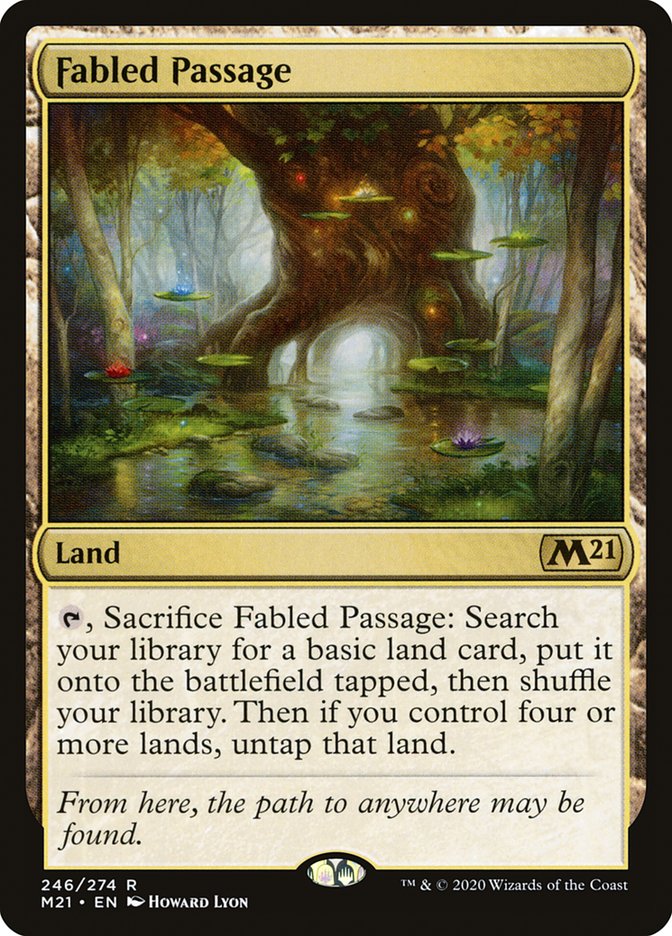Fabled Passage [Core Set 2021] | Total Play