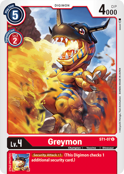 Greymon [ST1-07] [Starter Deck: Gaia Red] | Total Play