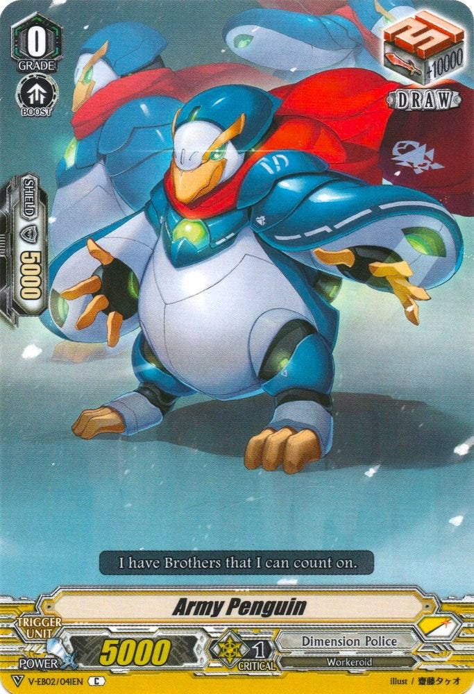 Army Penguin (V-EB02/041EN) [Champions of the Asia Circuit] | Total Play
