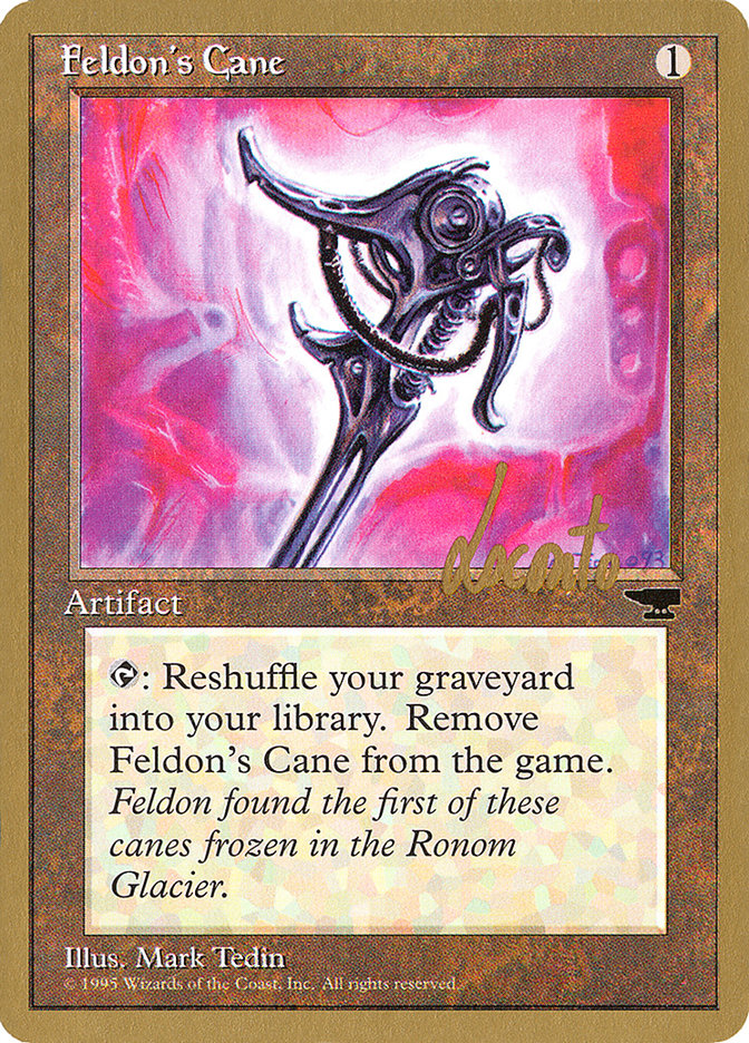 Feldon's Cane (Michael Loconto) [Pro Tour Collector Set] | Total Play