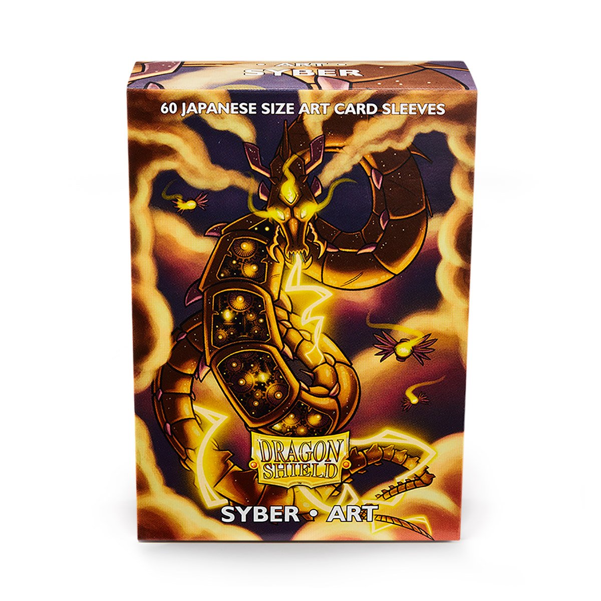 Dragon Shield: Japanese Size 60ct Art Sleeves - Syber (Classic) | Total Play