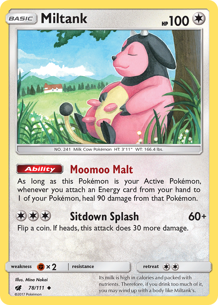 Miltank (78/111) [Sun & Moon: Crimson Invasion] | Total Play