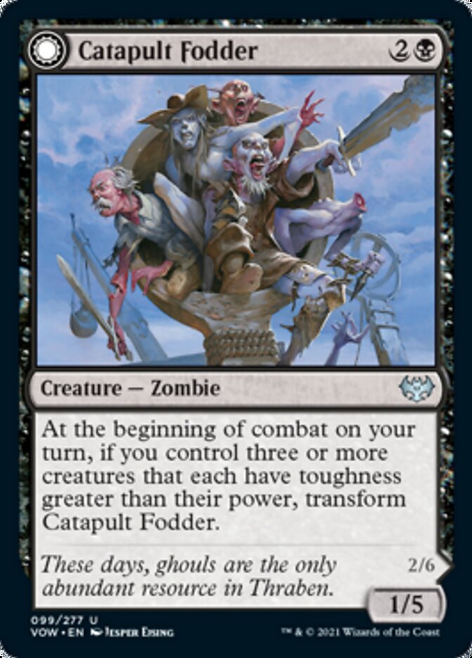 Catapult Fodder // Catapult Captain [Innistrad: Crimson Vow] | Total Play