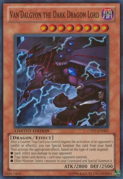 Van'Dalgyon The Dark Dragon Lord [CT07-EN007] Super Rare | Total Play