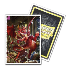 Dragon Shield: Standard 100ct Art Sleeves - Valentine Dragon (2020) | Total Play
