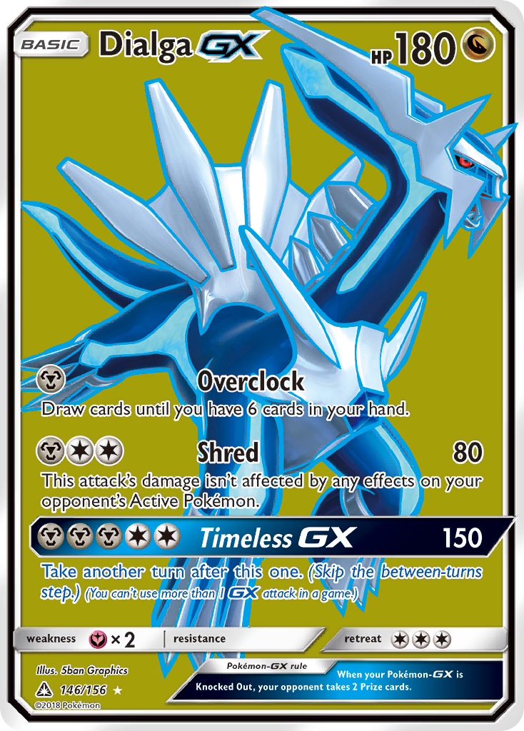 Dialga GX (146/156) [Sun & Moon: Ultra Prism] | Total Play